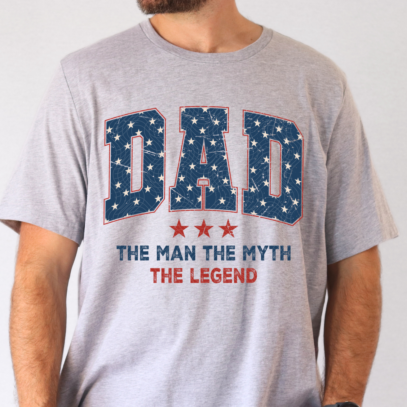 DAD PATRIOTIC - DTF TRANSFER