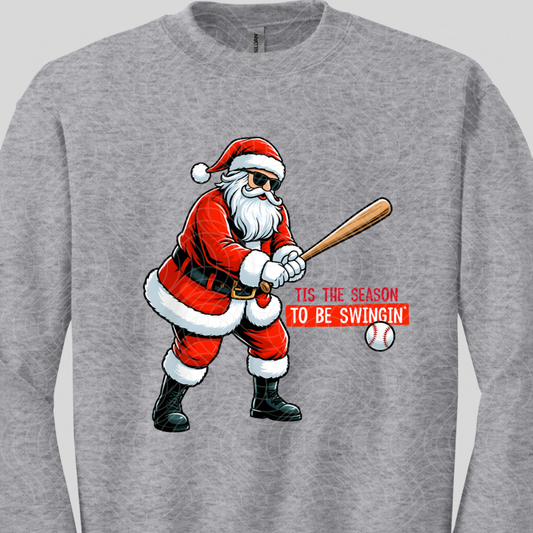 SWINGIN SANTA - DTF TRANSFER