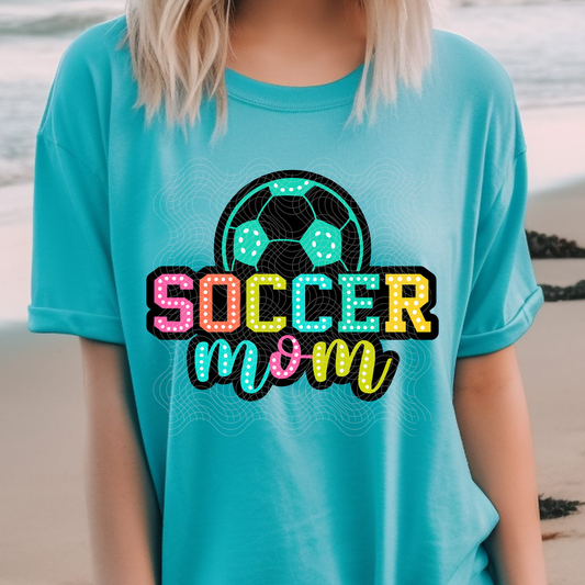 SOCCER MOM - DTF TRANSFER
