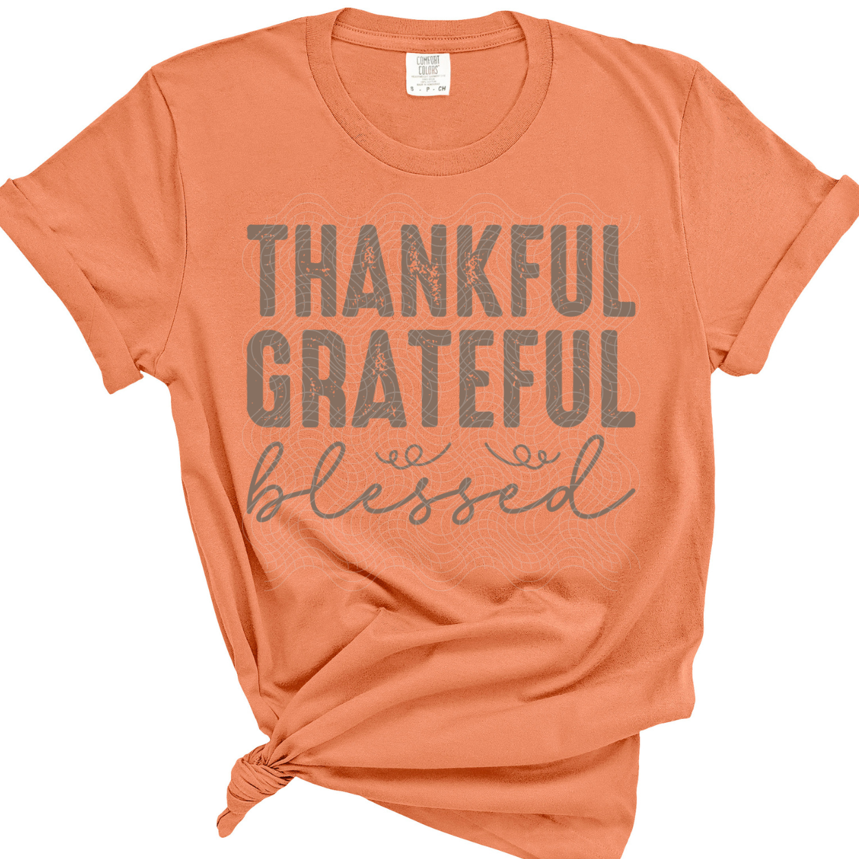 THANKFUL GRATEFUL BLESSED - DTF TRANSFER