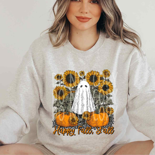 HAPPY FALL Y'ALL - DTF TRANSFER