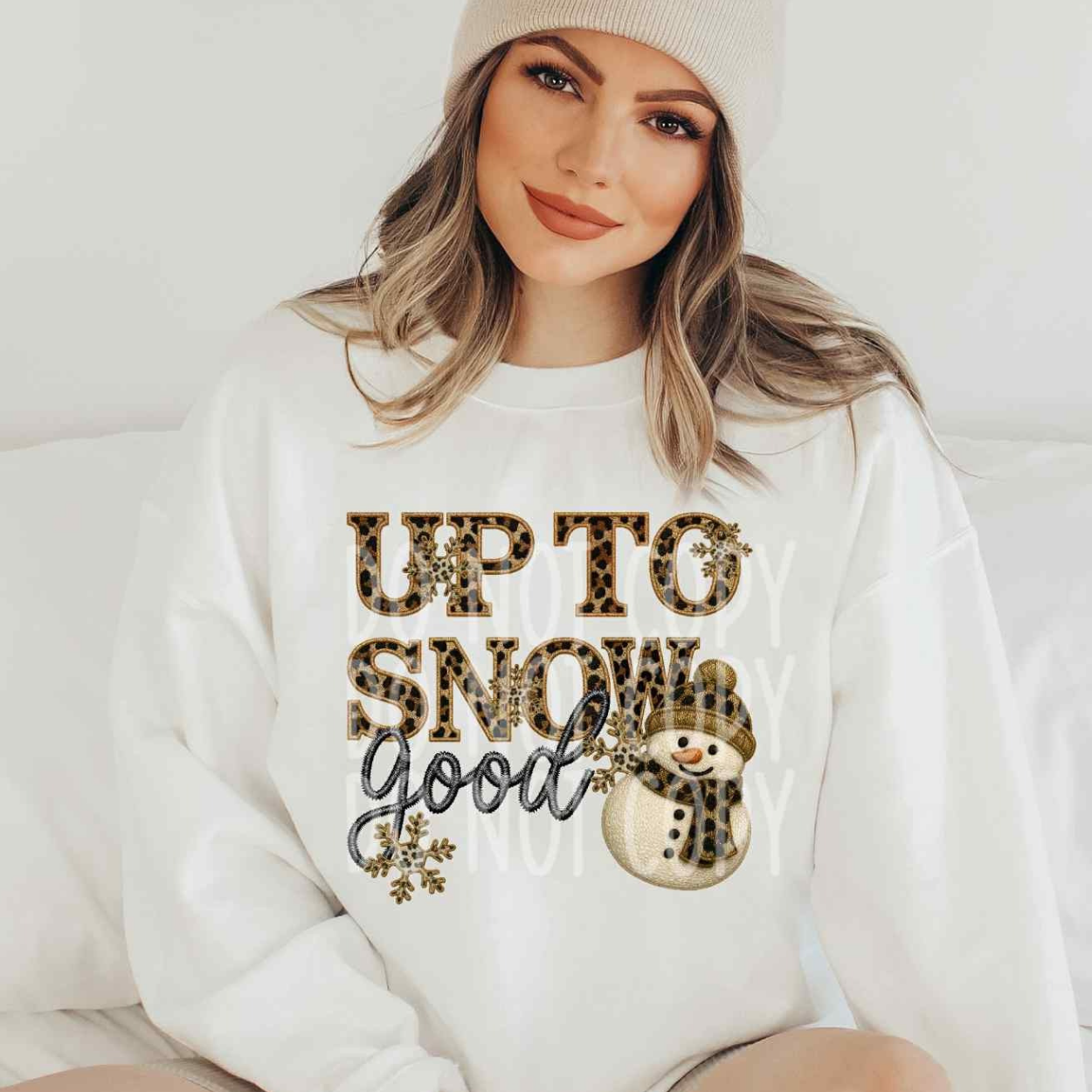 UP TO SNOW GOOD - DTF TRANSFER