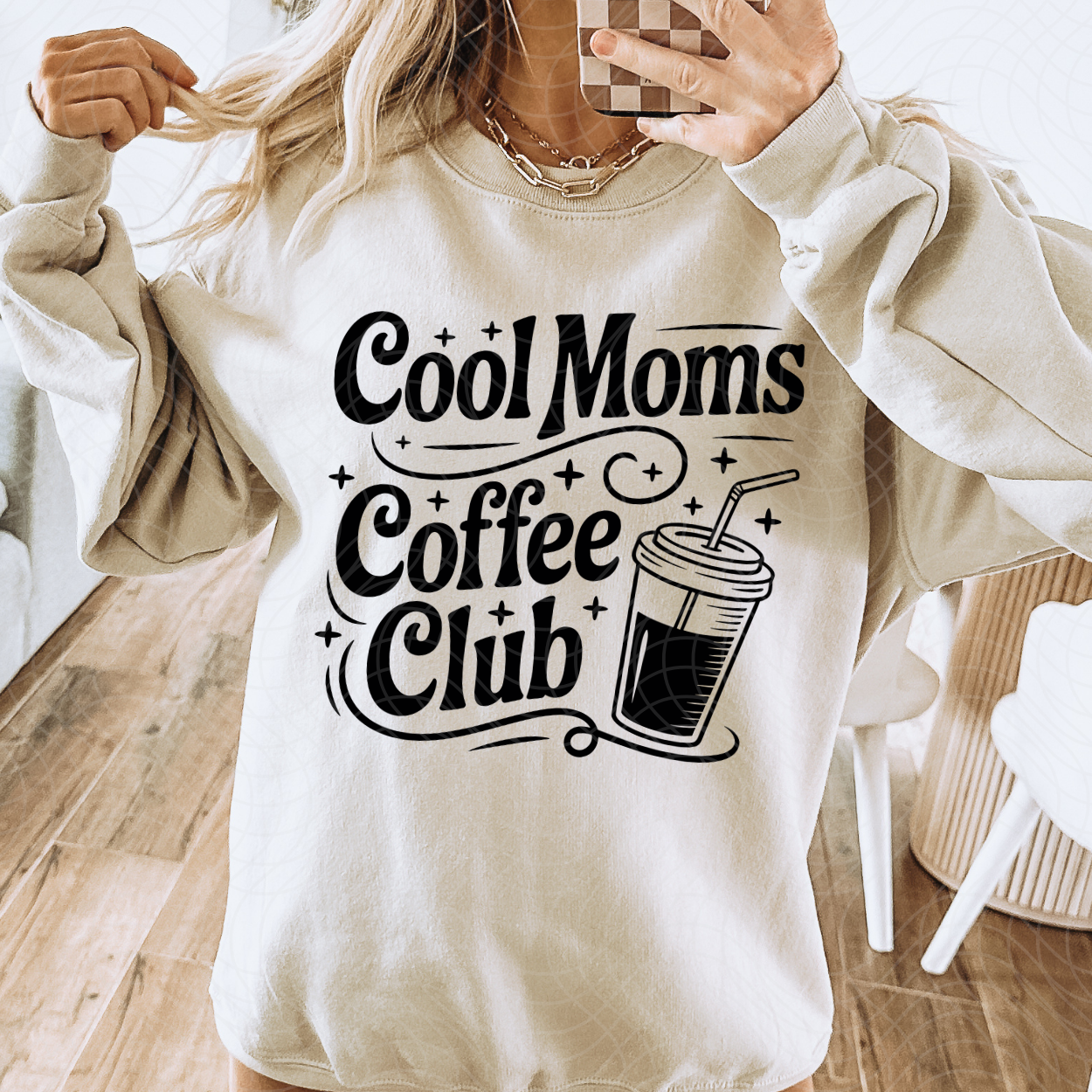 COOL MOMS COFFEE CLUB - DTF TRANSFER