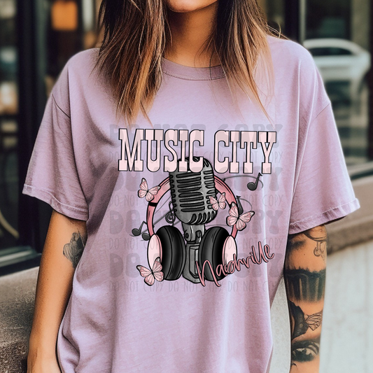 MUSIC CITY - DTF TRANSFER