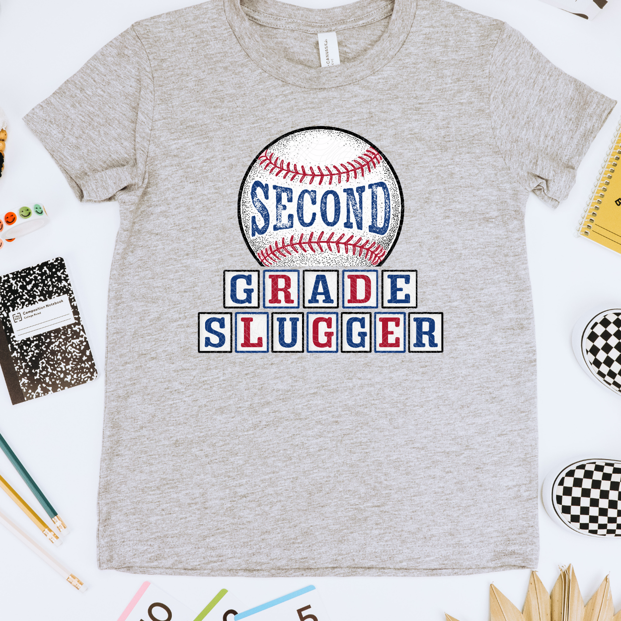 SECOND GRADE SLUGGER - DTF TRANSFER