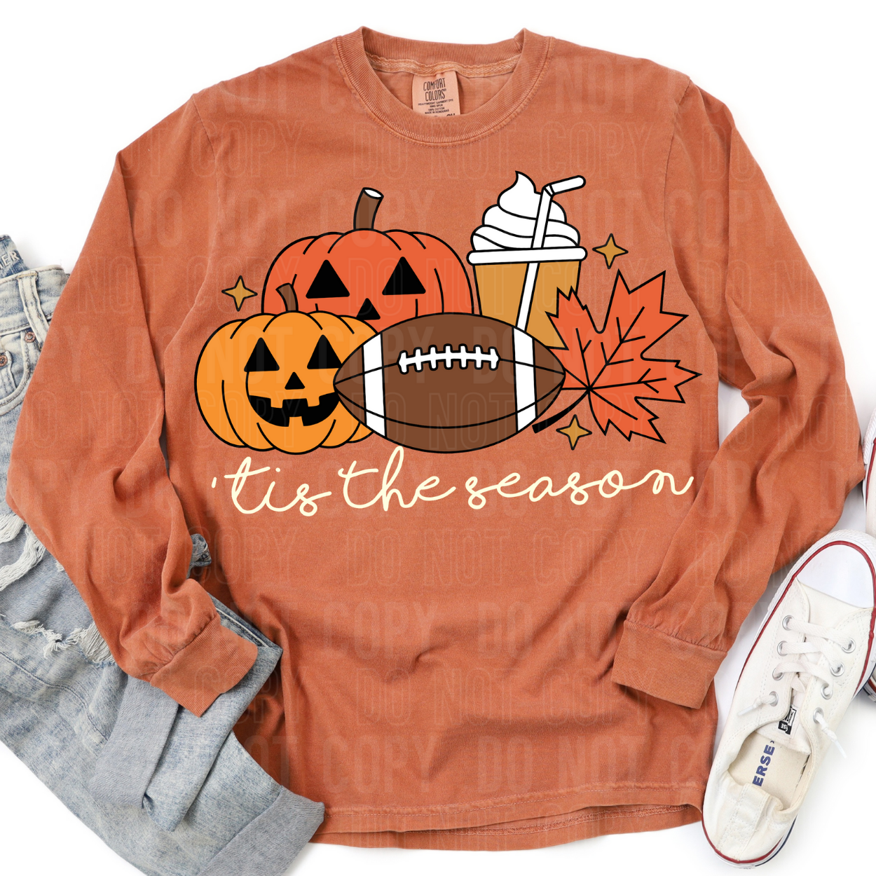 TIS THE SEASON FALL FOOTBALL - DTF TRANSFER