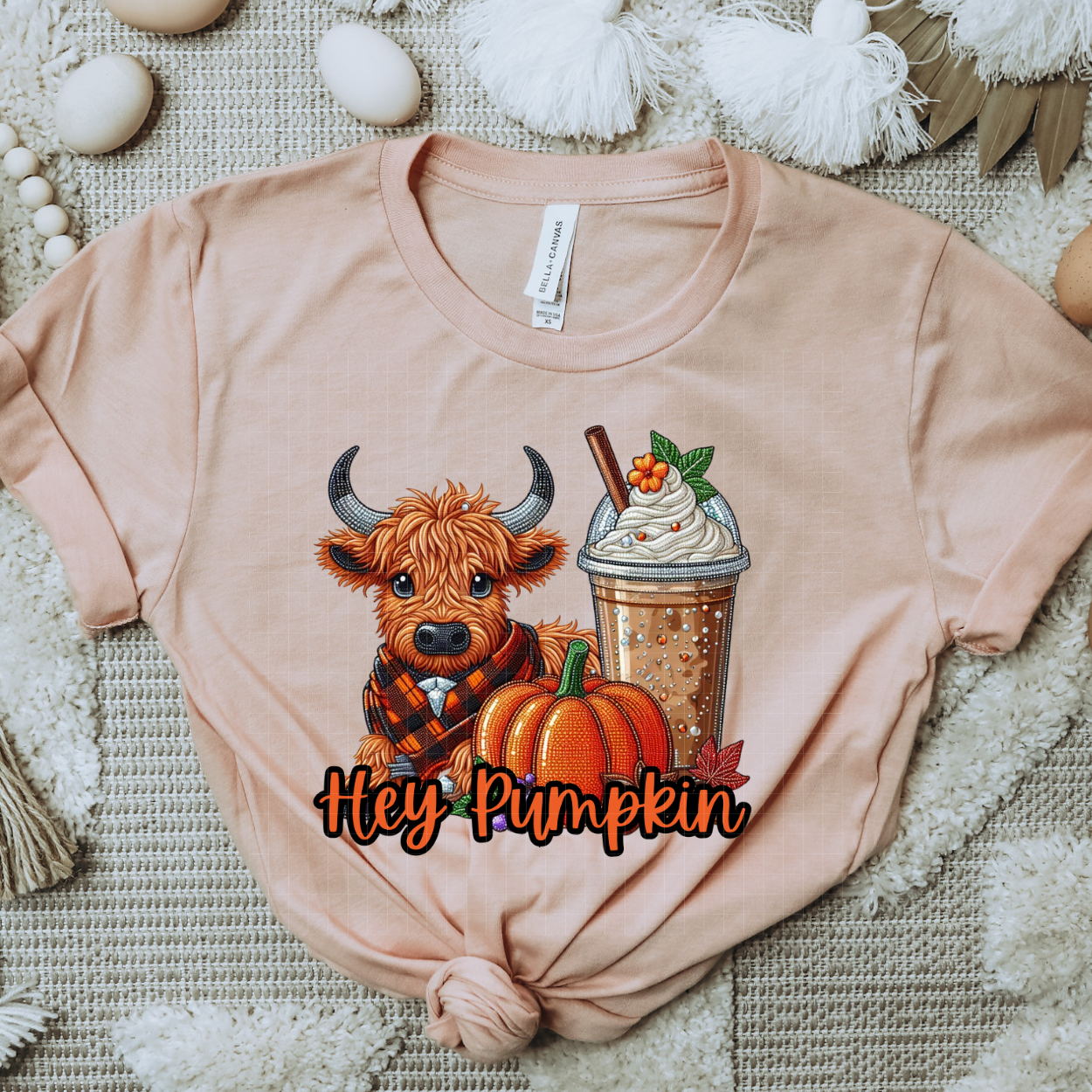 HEY PUMPKIN - DTF TRANSFER