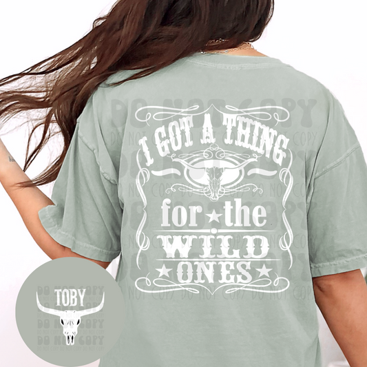 WILD ONES W/POCKET - DTF TRANSFER