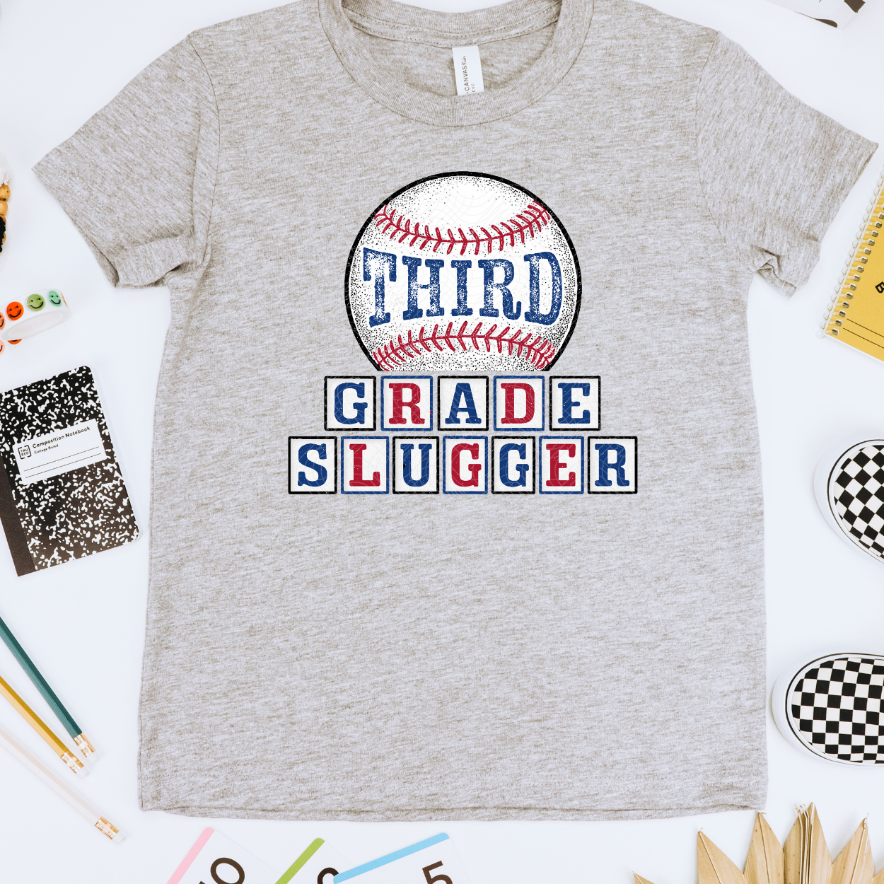 THIRD GRADE SLUGGER - DTF TRANSFER
