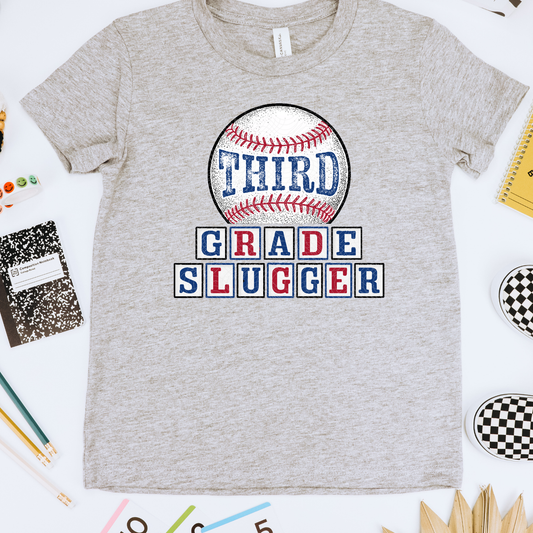 THIRD GRADE SLUGGER - DTF TRANSFER