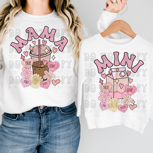MAMA HEARTS COFFEE - DTF TRANSFER