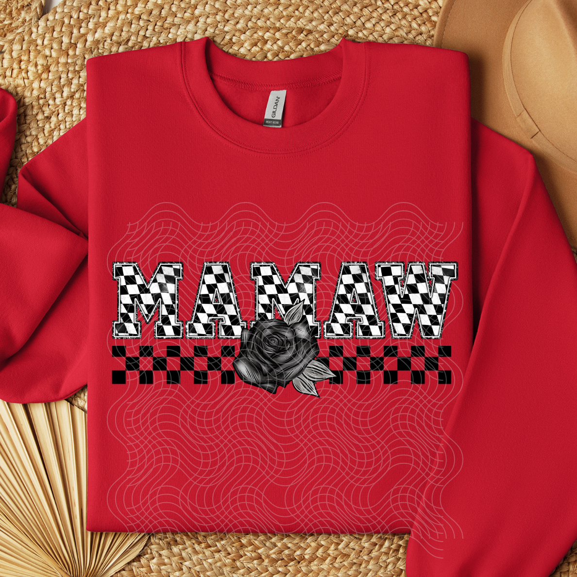 MAMAW CHECKERED - DTF TRANSFER
