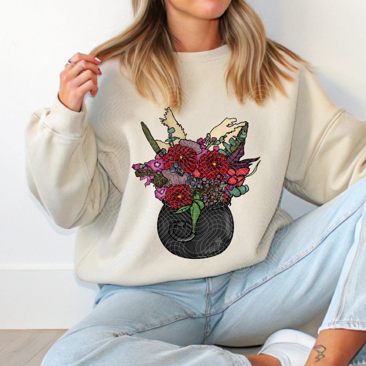FLOWER CAULDRON - DTF TRANSFER