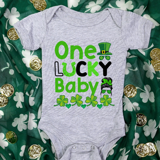 ONE LUCKY BABY - DTF TRANSFER