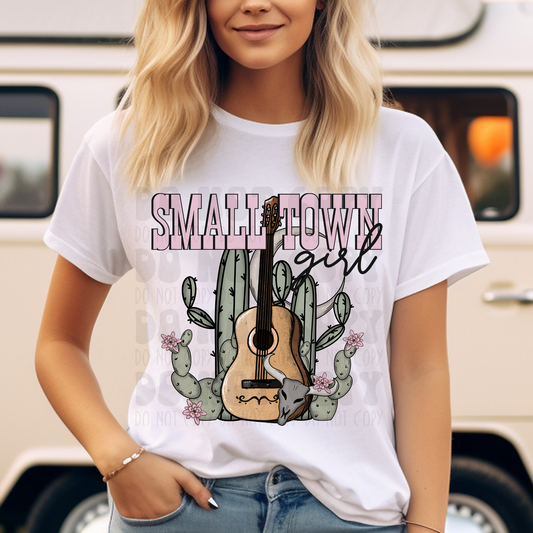 SMALL TOWN GIRL - DTF TRANSFER