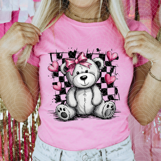 VALENTINE BEAR - DTF TRANSFER