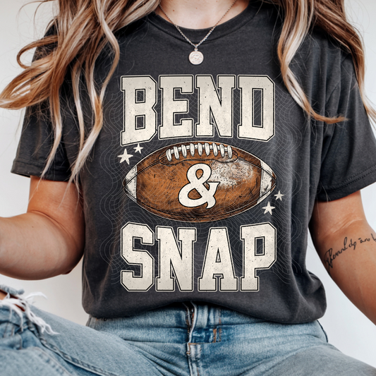 BEND AND SNAP WHITE - DTF TRANSFER