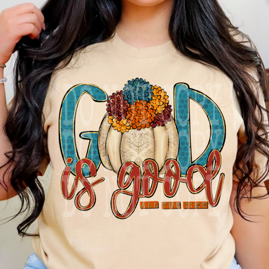 GOD IS GOOD FALL - DTF TRANSFER