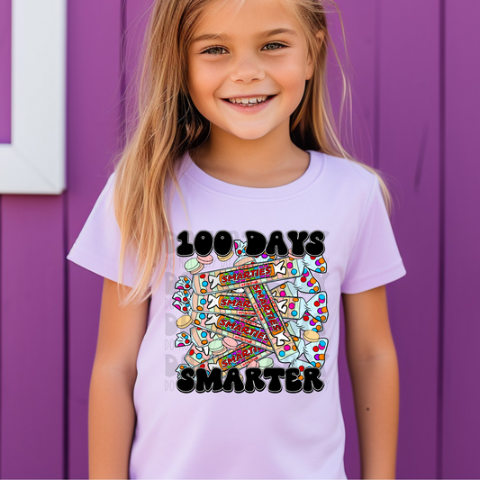 100 DAYS SMARTER - DTF TRANSFER