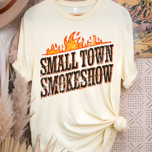 SMALL TOWN SMOKE SHOW - DTF TRANSFER