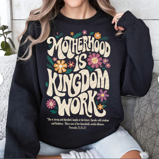 MOTHERHOOD KINGDOM WORK - DTF TRANSFER