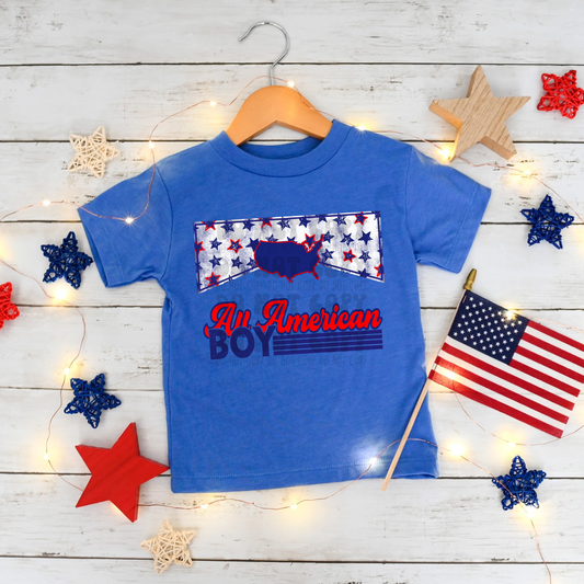 ALL AMERICAN BOY - DTF TRANSFER