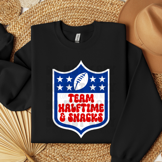 TEAM HALFTIME AND SNACKS - DTF TRANSFER