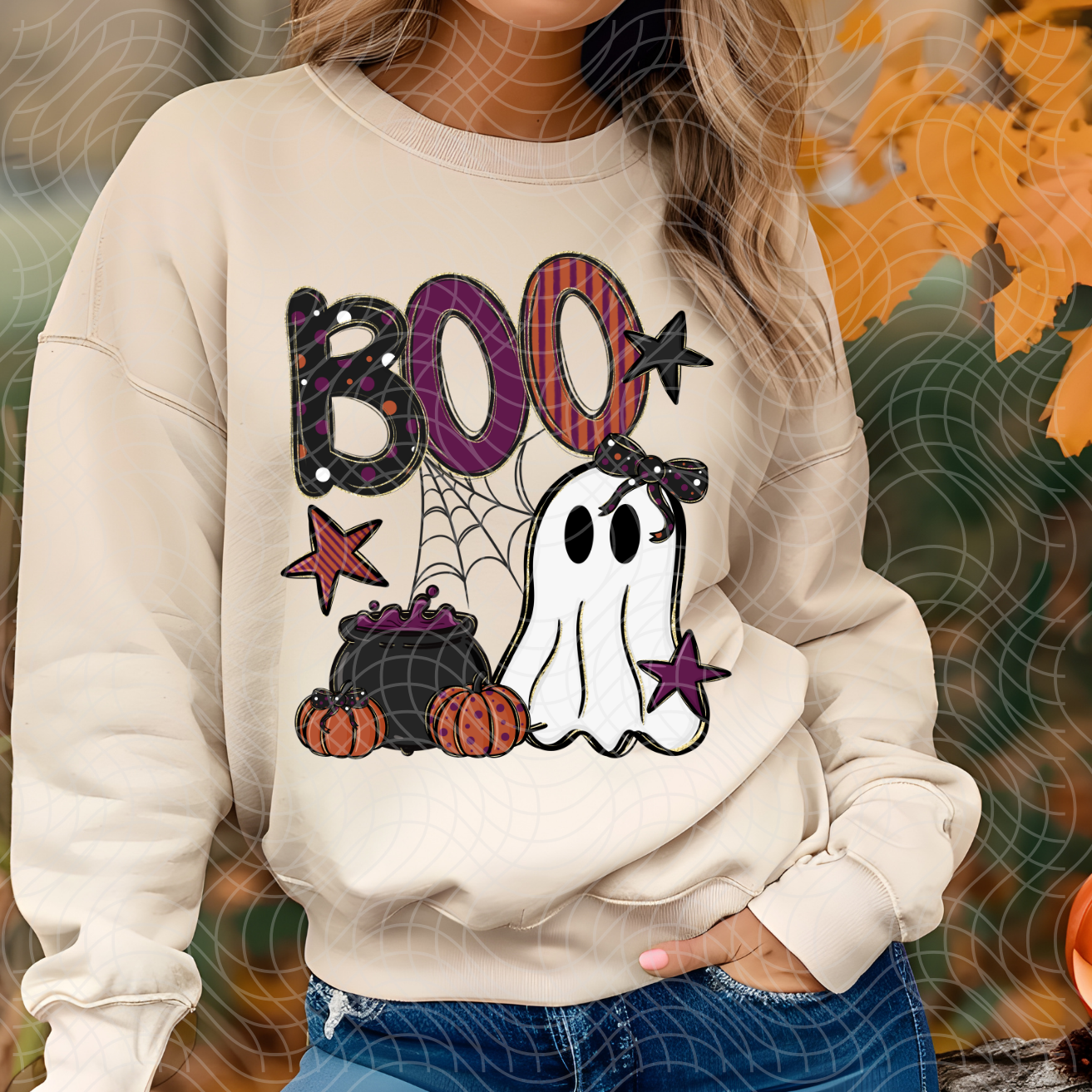 BOO GHOST - DTF TRANSFER