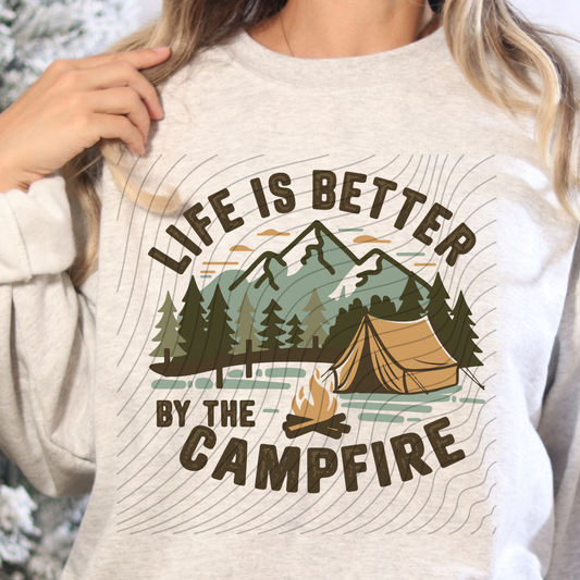 BETTER BY THE CAMPFIRE - DTF TRANSFER