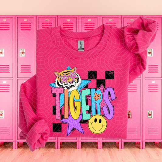 TIGERS PREPPY - DTF TRANSFER