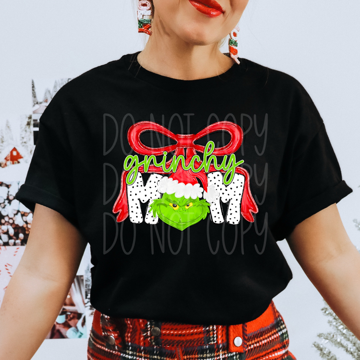 MOM GREEN - DTF TRANSFER