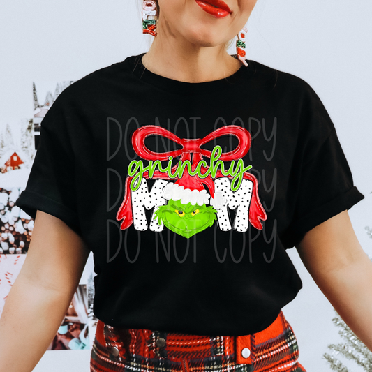 MOM GREEN - DTF TRANSFER