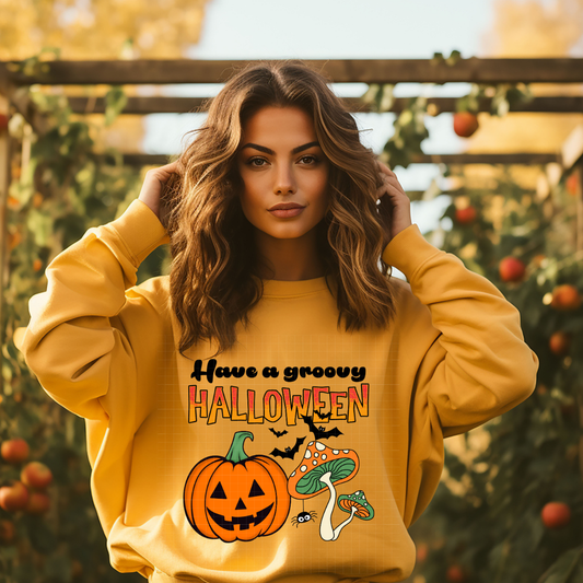 GROOVY HALLOWEEN - DTF TRANSFER