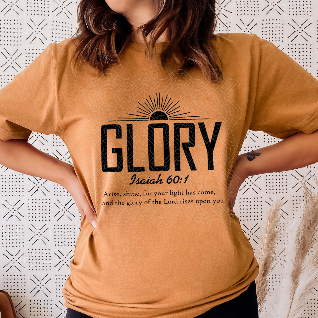 GLORY BLK - DTF TRANSFER