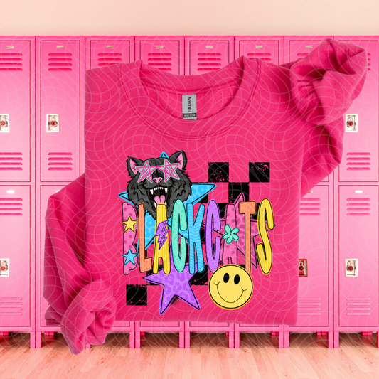 BLACKCATS PREPPY - DTF TRANSFER