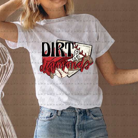 DIRT AND DIAMONDS - DTF TRANSFER