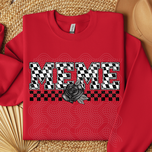 MEME CHECKERED - DTF TRANSFER
