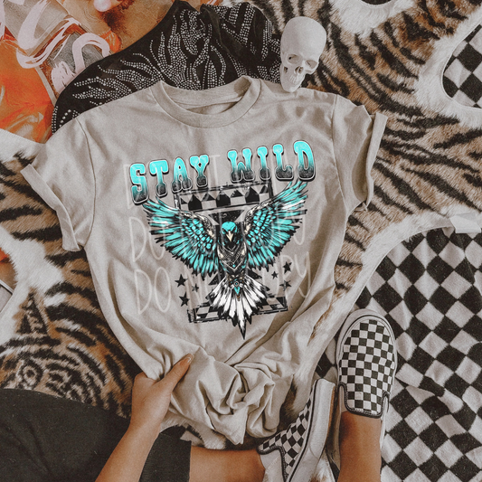 STAY WILD - DTF TRANSFER