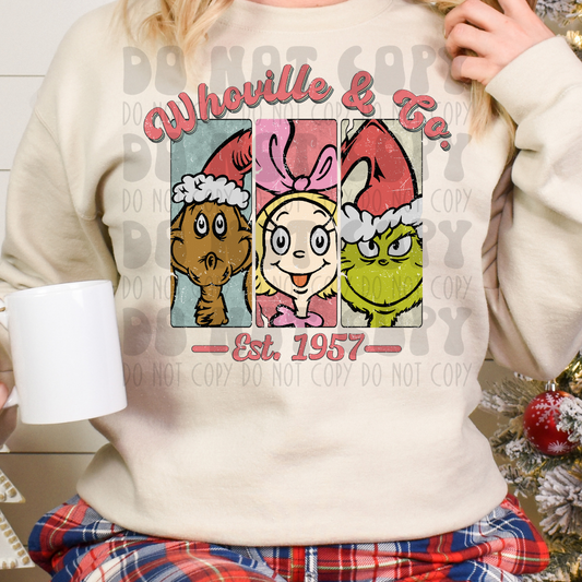 WHOVILLE - DISTRESSED - DTF TRANSFER