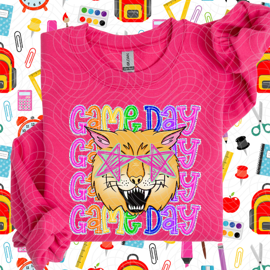 GAME DAY PREPPY BOBCATS - DTF TRANSFER