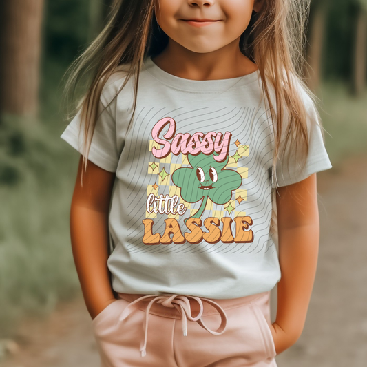 SASSY LITTLE LASSIE - DTF TRANSFER