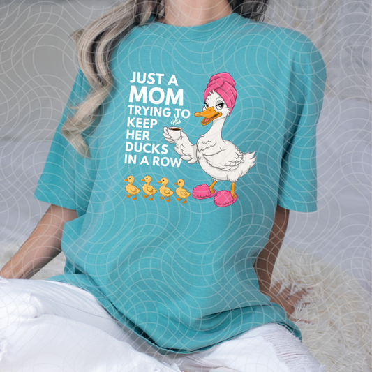 DUCKS IN A ROW - DTF TRANSFER