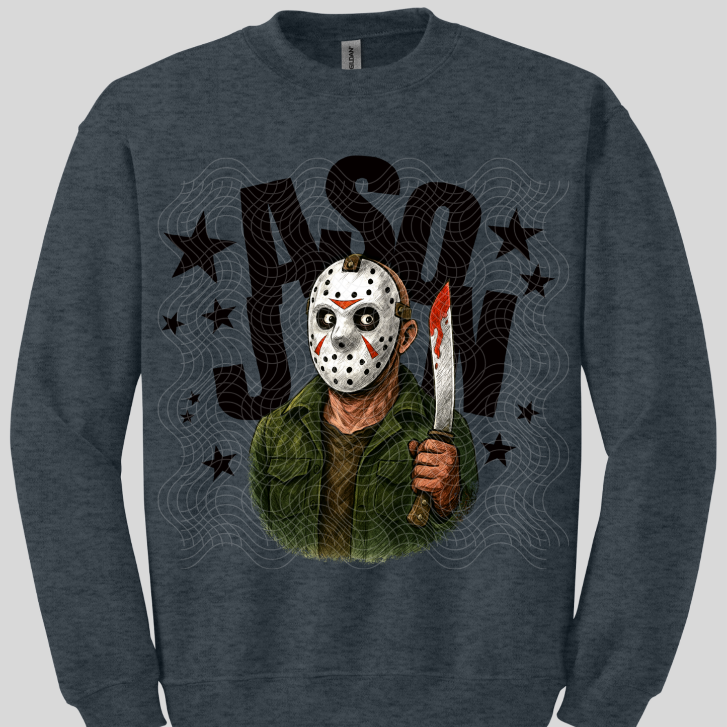 J A S O N , BLACK - DTF TRANSFER