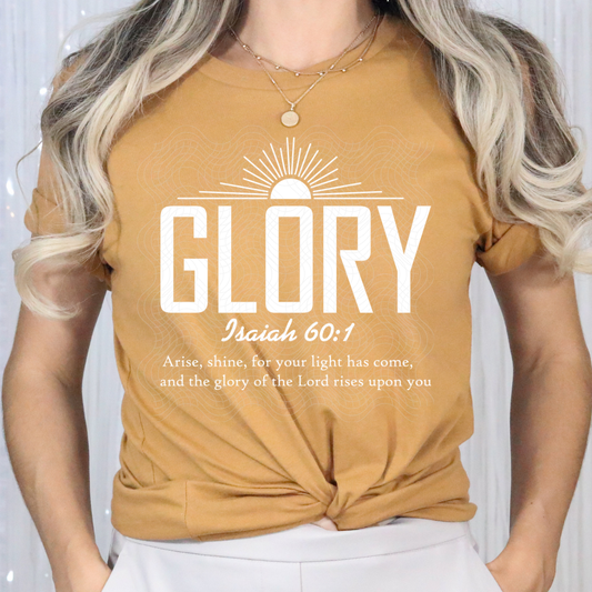 GLORY WHT - DTF TRANSFER