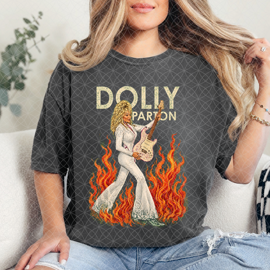 DOLLY FIRE - DTF TRANSFER