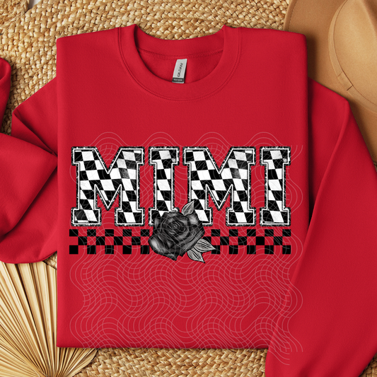MIMI CHECKERED - DTF TRANSFER