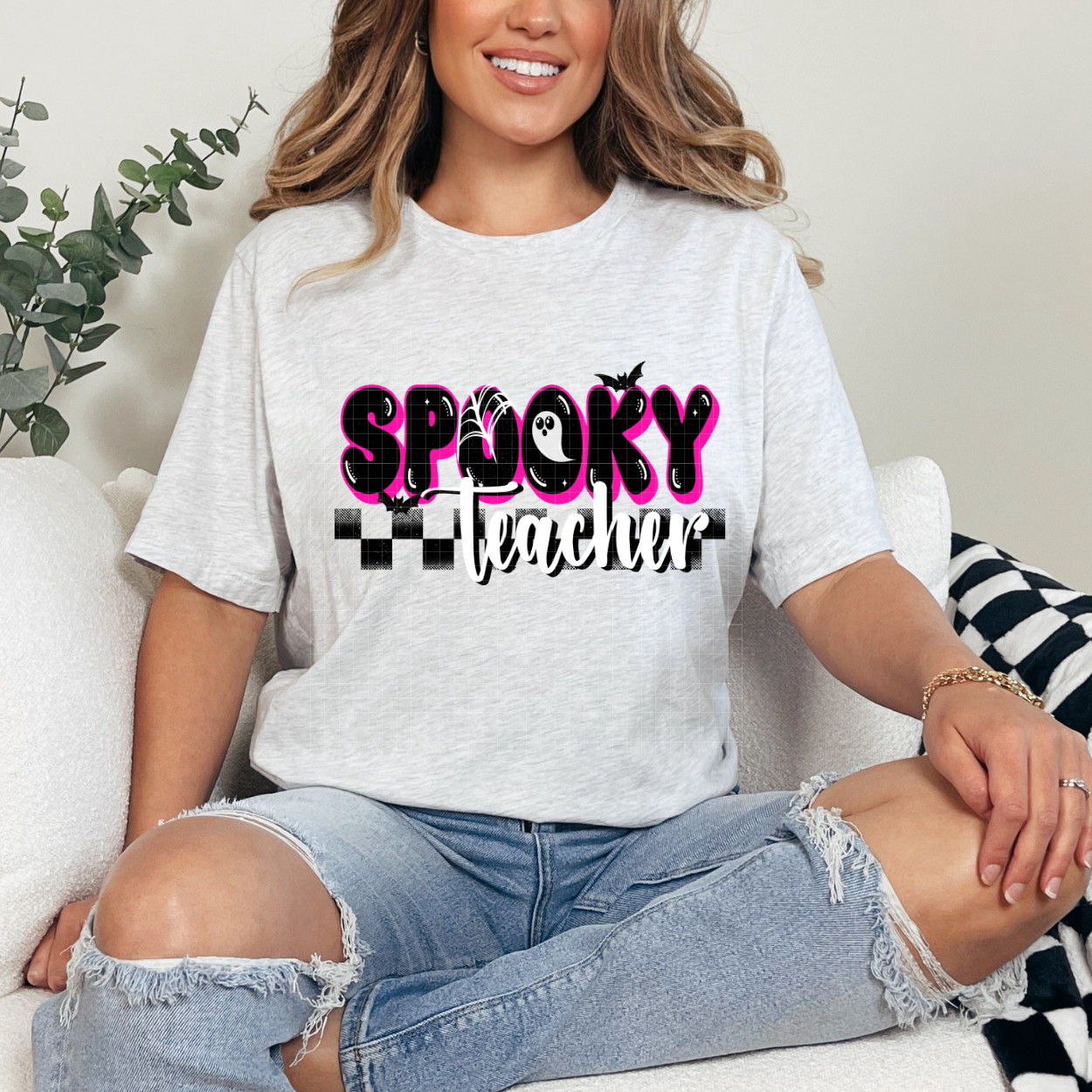 SPOOKY TEACHER - DTF TRANSFER