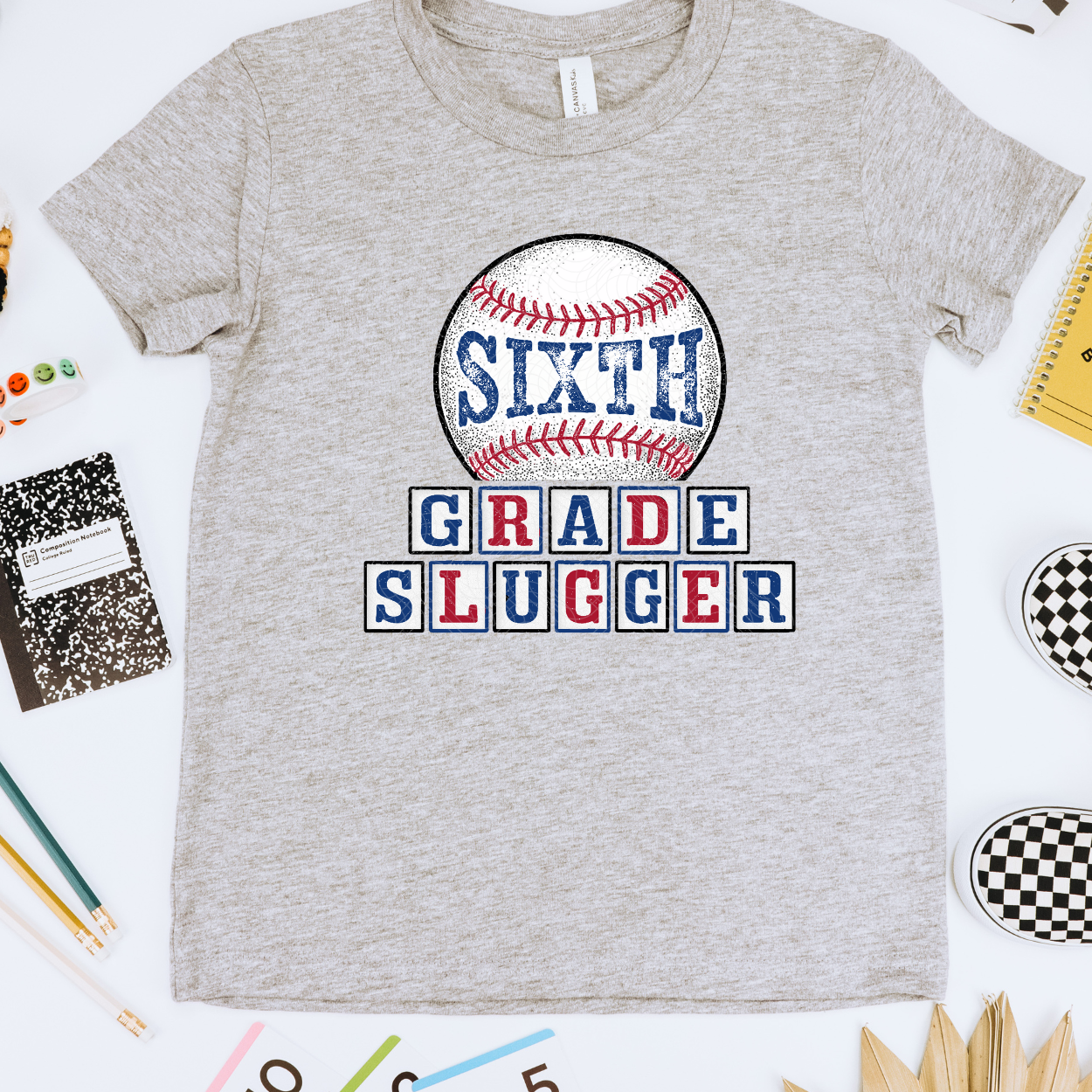 SIXTH GRADE SLUGGER - DTF TRANSFER