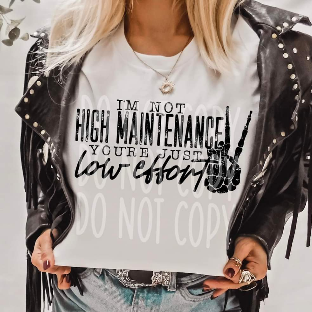 LOW EFFORT - DTF TRANSFER