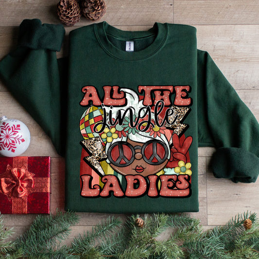 ALL THE JINGLE LADIES MEDIUM SKIN - DTF TRANSFER
